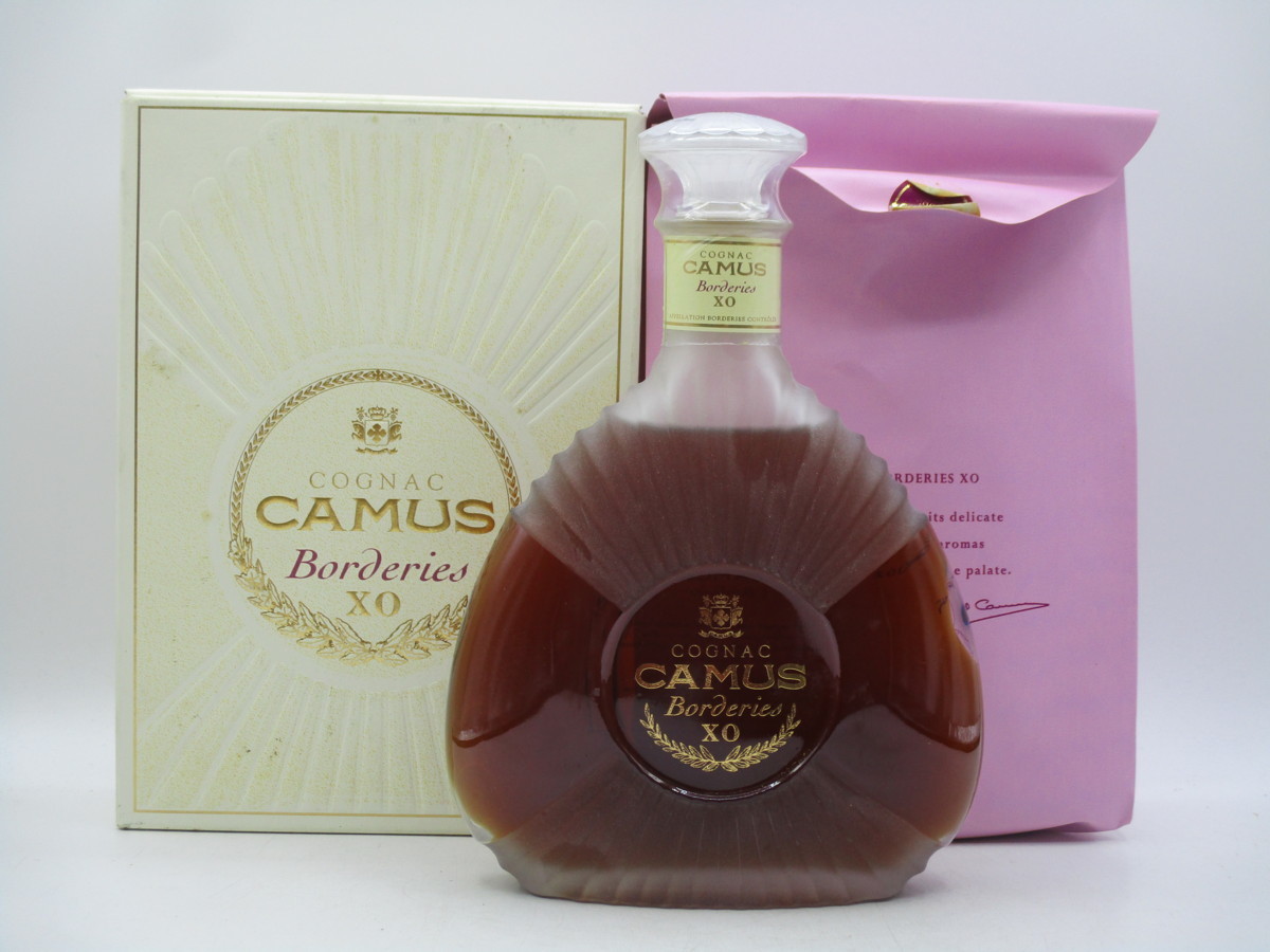 CAMUS BORDERIES XO カミュ ボルドリ コニャック ブランデー 箱入 未