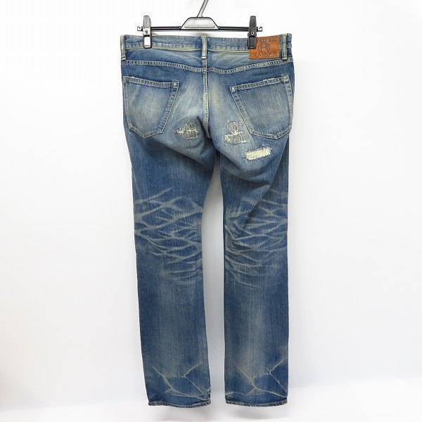 HYSTERIC GLAMOUR/ヒステリックグラマー RSP加工 スタッズ付デニム 