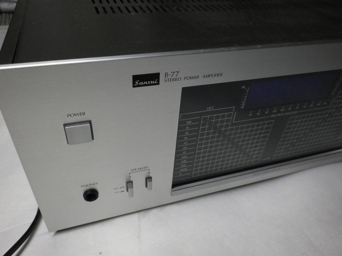 B-77 Sansui Stereo Power 音出 Amplifiers Database Hi-Fi メルカリ