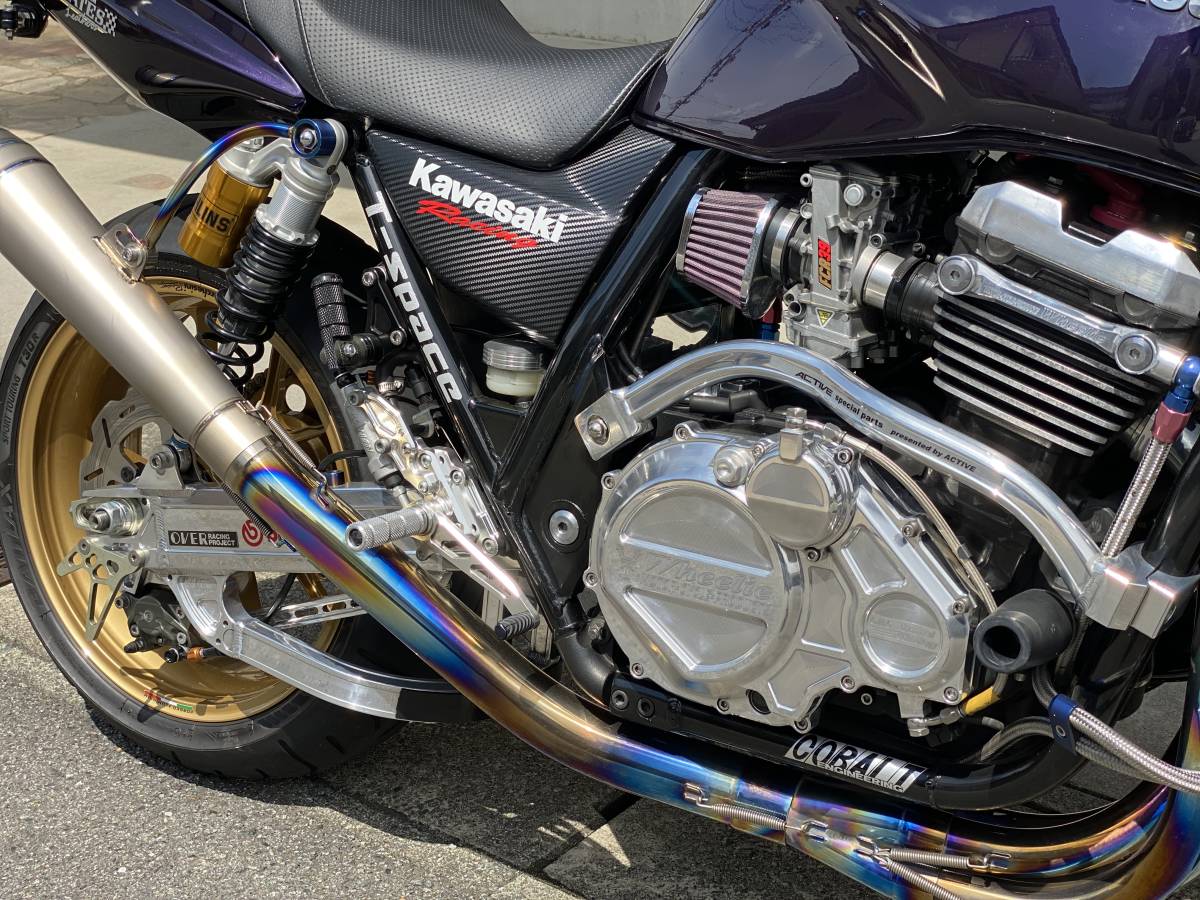 カワサキ ZRX1100 | ZRX1100 丸目仕様 デビルマフラー ハイスロ 