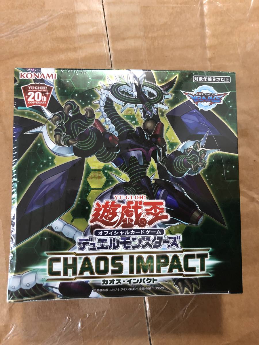 遊戯王 アジア CHAOS IMPACT カオス・インパクト アジア版 BOX 新品 未