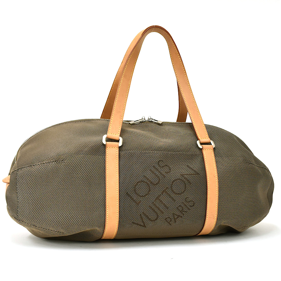 人気，高品質 1点限り LOUIS VUITTON ルイヴィトン ボストンバッグ アカタン M93065 ダミエ ジェアン キャンバス&times;レザー テール(ダミエ・ジェアン)｜売買されたオークション情報、yahooの商品情報をアーカイ かばん、バッグ