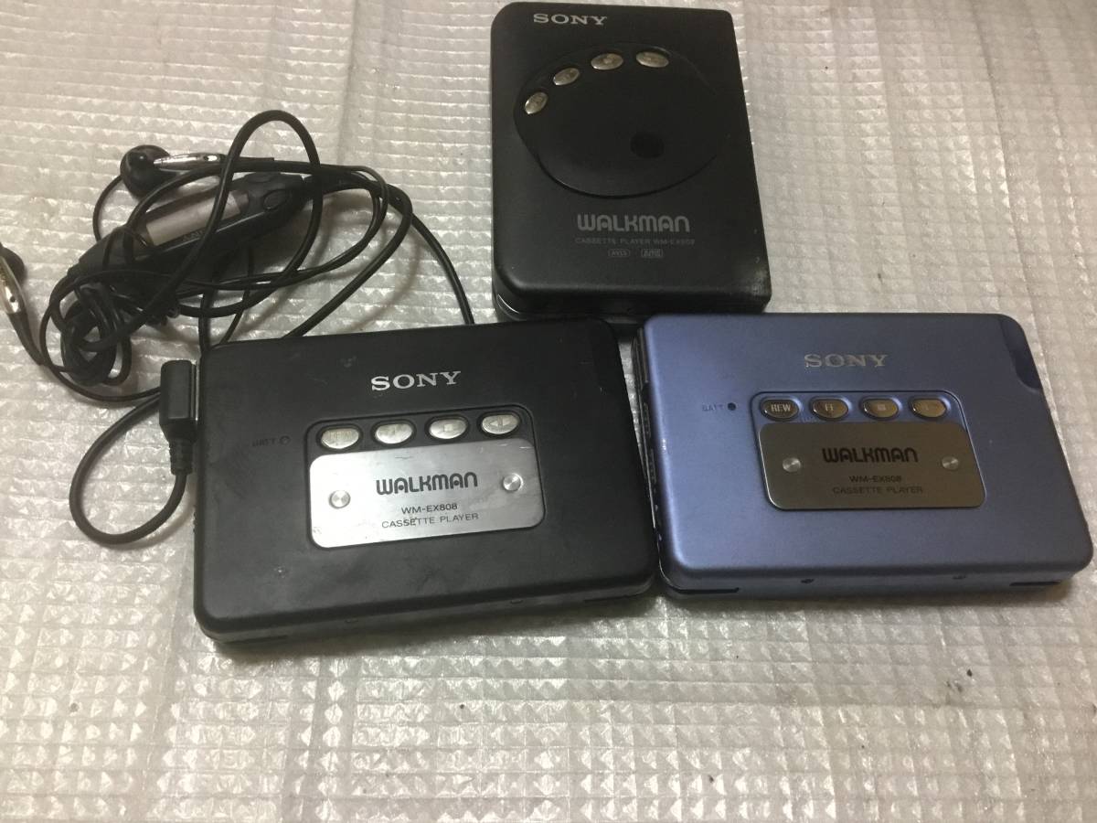 SONY ポータブルカセットプレーヤー ※経年のため、保証なし カセット