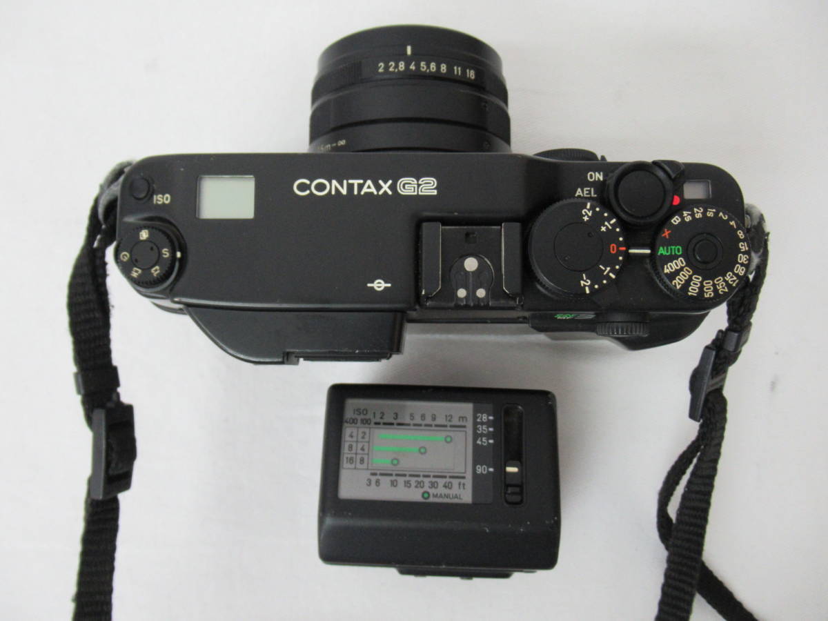 contax g2 black Carl Zeiss Planar F2 45mm T* TLA200 セット