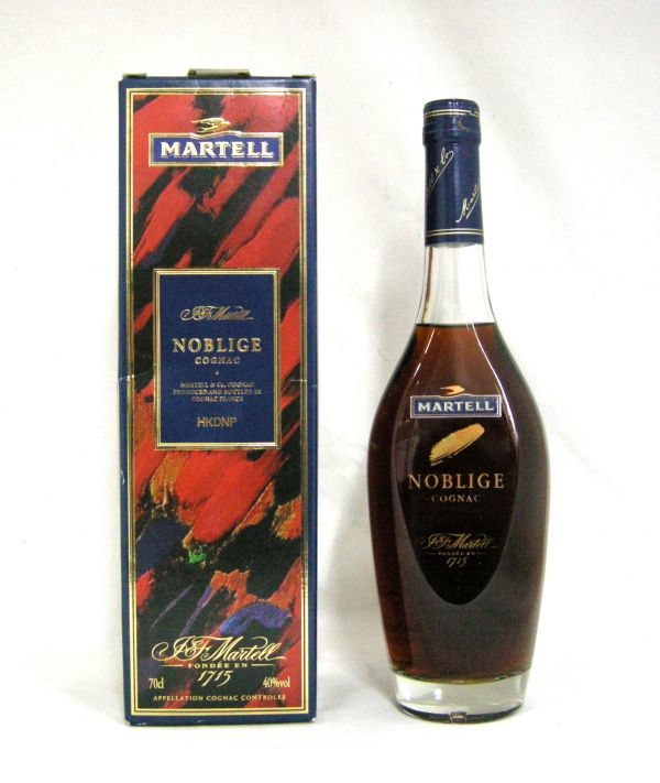 【赤字超特価，定番人気】 1000円スタート 酒 MARTELL マーテル NOBLIGE ノーブリッジ 700ml 40% 未開栓 箱付 C825(マーテル)｜売買されたオークション情報、yahooの商品情報をアーカイブ公開 - オークファン コニャック