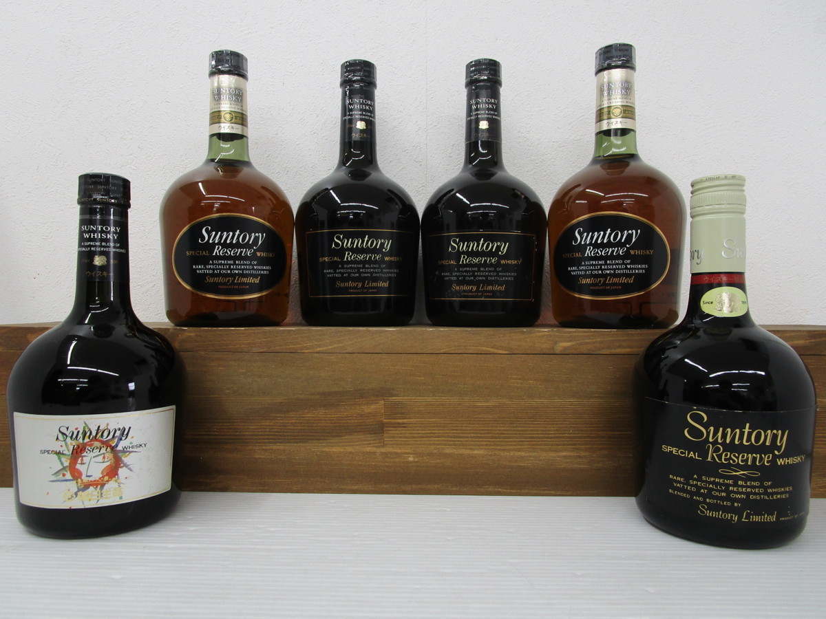【大人気，得価】 6本セット サントリー リザーブ 750ml 760ml 43% SUNTORY Reserve 国産 ウイスキー 未開栓 古酒 発送先尾広島県限定 1円スタート/6-10-3(日本)｜売買されたオークション情報、yahooの商品情報をアーカイ 日本