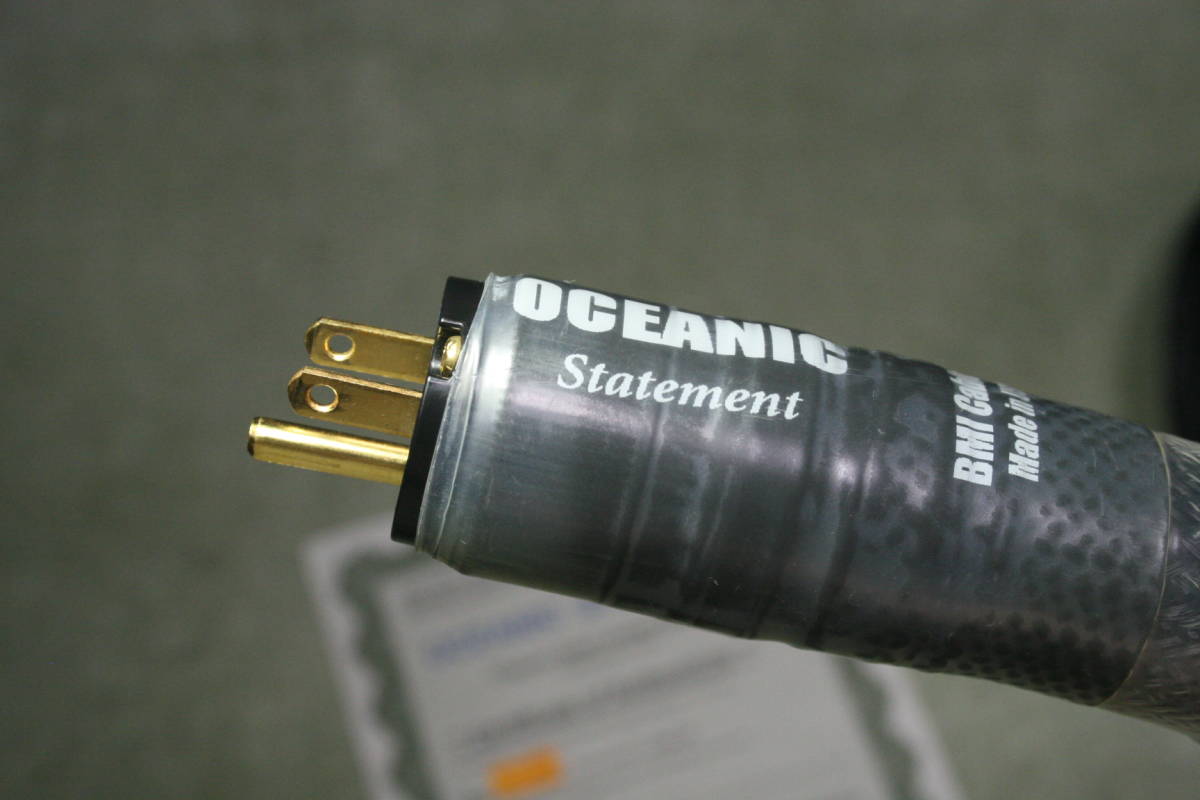 米bmi社 最高峰３次元表現 Bmi Oceanic Statement Classic Gold Limited Edition長さ6ft バーンイン済み略 音響用ケーブル 売買されたオークション情報 Yahooの商品情報をアーカイブ公開 オークファン Aucfan Com