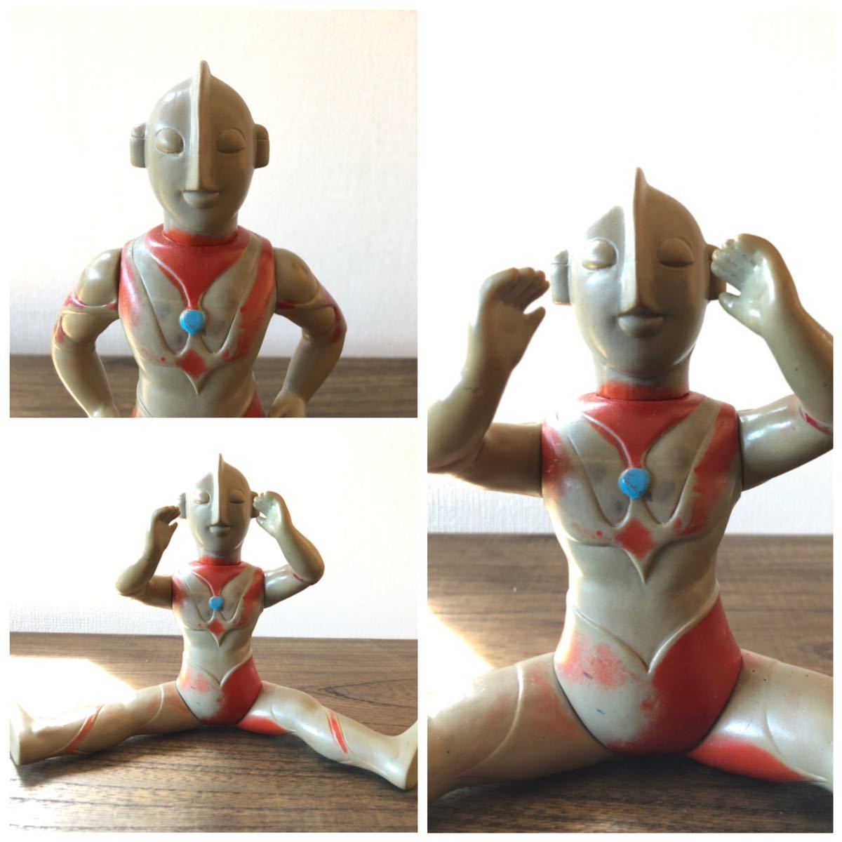 当時物 マルサン ウルトラマン 第1期 1960年代 ソフビ検