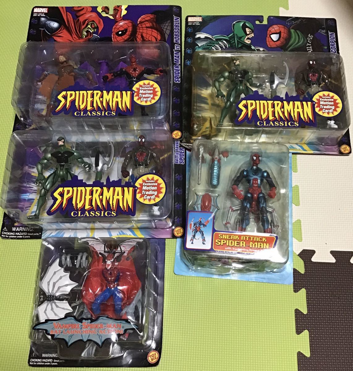 未開封スパイダーマンまとめ売りSPIDER-MAN5点 【公式通販】