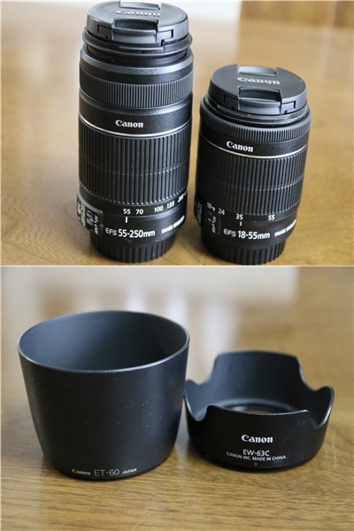 ほぼ Canon EOS kiss X7 ダブルズームキット シャッター回数 3597回