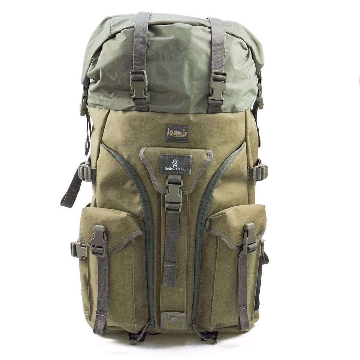 Backpack Craft Bush inc. Bushcraft × MAGFORCE (ブッシュクラフト×マグ &frasl; MAGFORCE公式サイト V2.0 (#0559) バックパック リュック V2.0｜ブッシュクラフト 野営