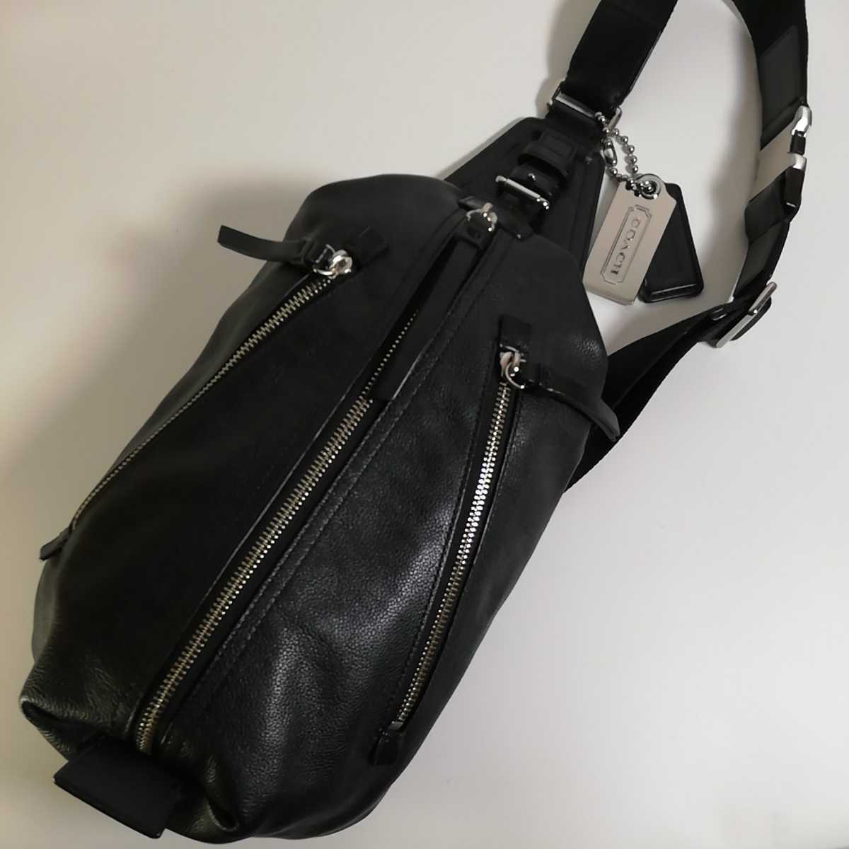 ボディバッグ レザー トンプソン 0 コーチ 美品 COACH 美品コーチ 