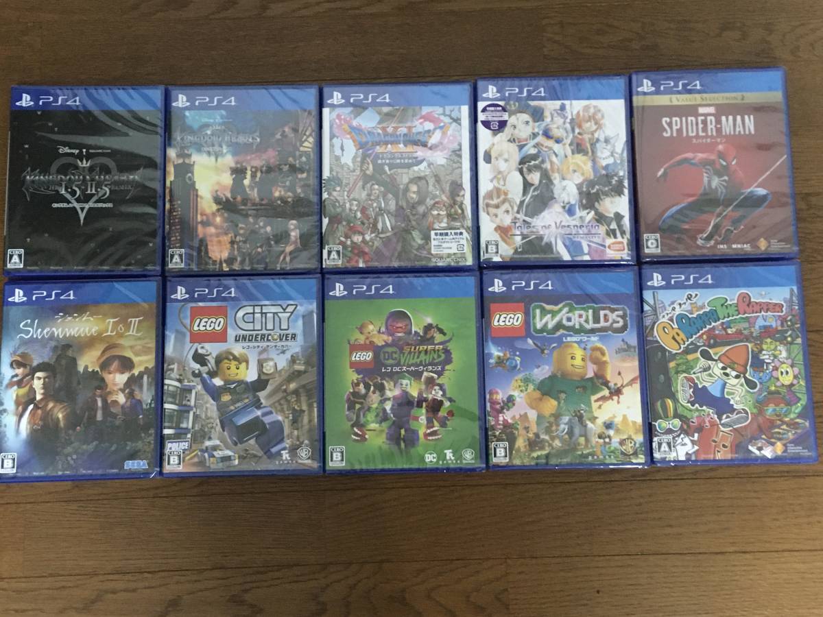 得価，新作登場 PS4 ドラゴンクエスト11 他 10本セット(PS4ソフト)｜売買されたオークション情報、yahooの商品情報をアーカイブ公開 - オークファン PS4ソフト