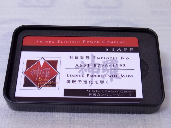 【非売品】FF7 AC 神羅カンパニー 社員証 IDカード 神羅カンパニー 社員証 VII ファイナルファンタジー : 神羅カンパニー