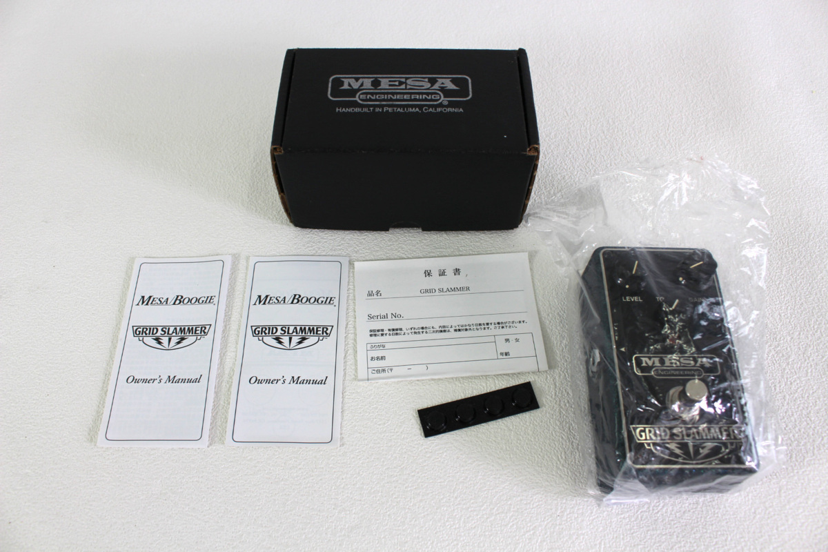 GRID SLAMMER Slammer Grid Overdrive オーバードライブ BOOGIE MESA
