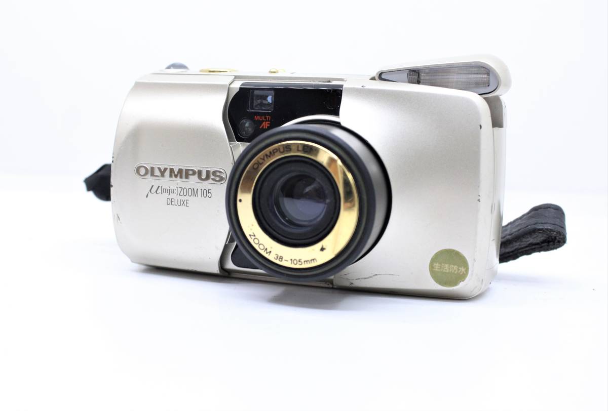 中古】 OLYMPUS μ [mju:] ZOOM 105 DELUXE オリンパス ミュー