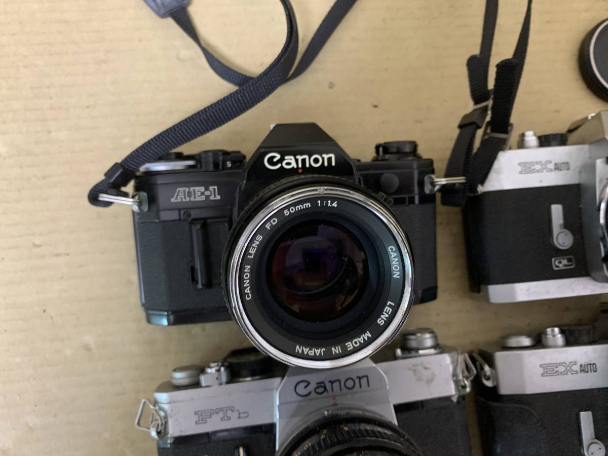 Canon AE-1 – 50mm FD Program 1:1.8 Camera PROGRAM to Hard lens with f⁄