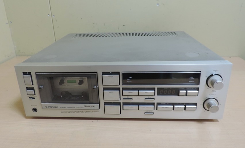 Pioneerパイオニア　 CT-A7ジャンク t12356◇PIONEER/パイオニア【CT-A7】カセットデッキ テープレコーダー