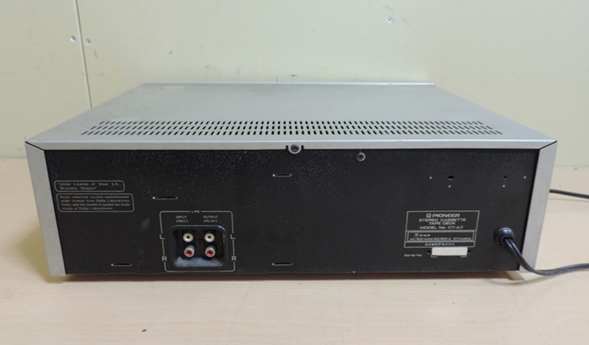t12356◇PIONEER/パイオニア【CT-A7】カセットデッキ テープレコーダー