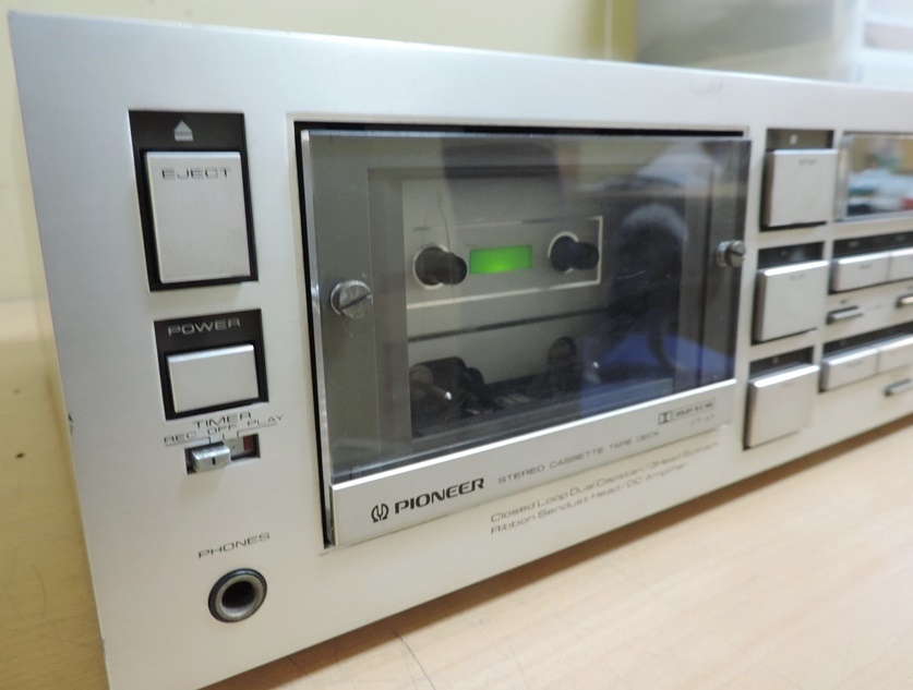 t12356◇PIONEER/パイオニア【CT-A7】カセットデッキ テープレコーダー