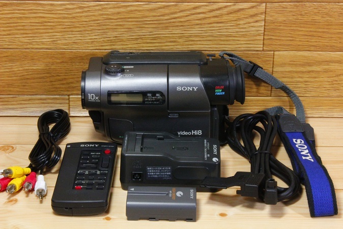 SONY Handycam video Hi8 CCD-TR3 再生可能 CCD-TR3 SONY Hi8 ソニー ハンディカム Handycam video - c☆ソニー