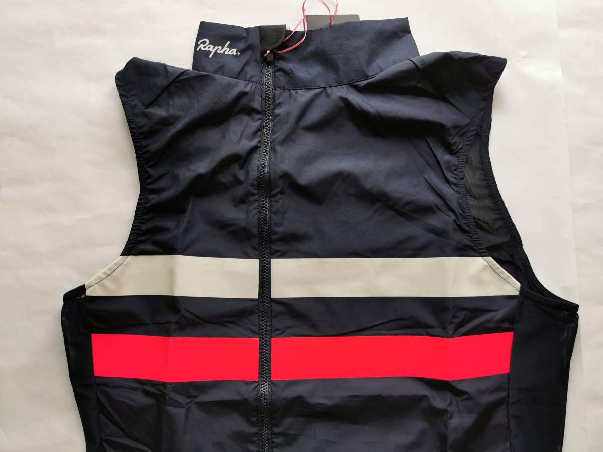 新品 Rapha ラファ ブルベ ジレ ポケット付き Brevet Gilet S ,新未