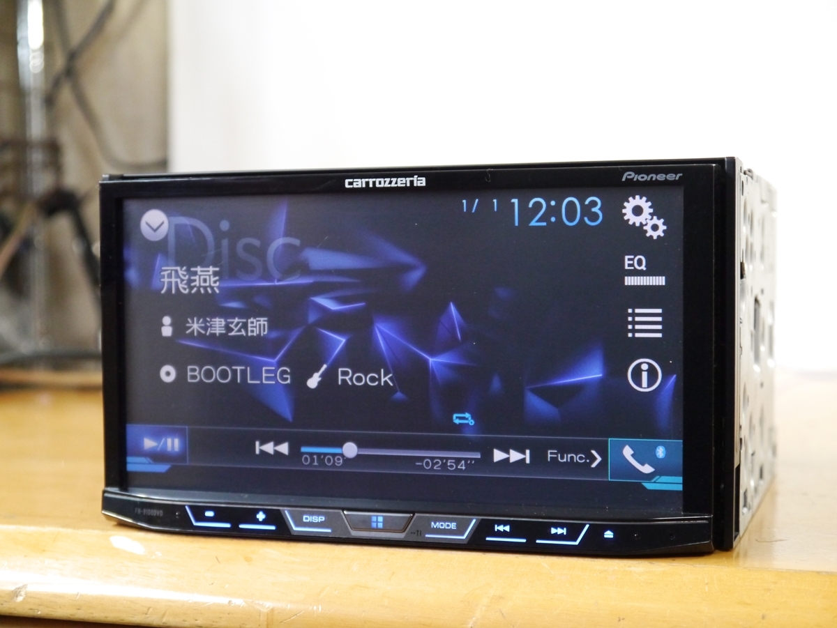 carrozzeria Bluetoothユニット 7インチFH-9100DVD Pioneer