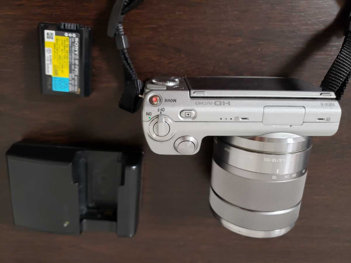 SONY α NEX-5動作確認済 SONY α E 1円~動作未確認ソニー