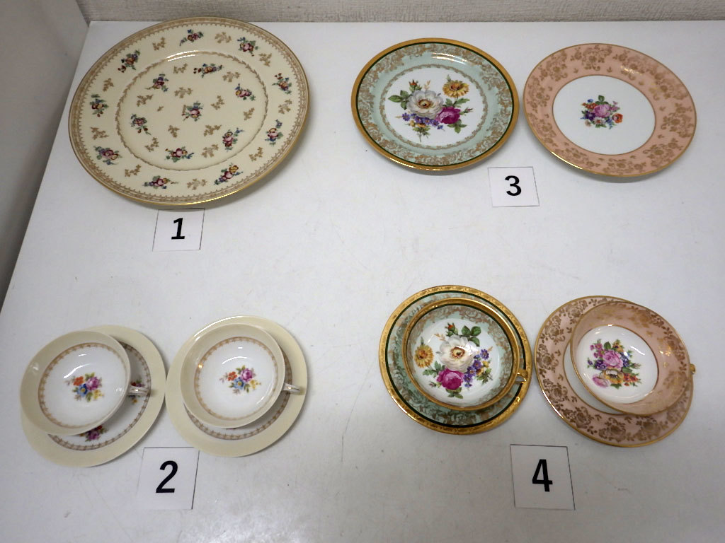 全国無料，100%新品 H0616-1〇LIMOGES FRANCE フランス リモージュ 磁器皿 Rehausse' main 花柄 まとめて(その他)｜売買されたオークション情報、yahooの商品情報をアーカイブ公開 - オークファン その他