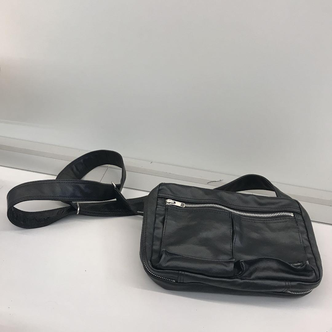 【限定SALE，セール】 PORTER ポーター ショルダーバッグ ポシェット シンプル 黒 ブラック レザーコーティング(ショルダーバッグ)｜売買されたオークション情報、yahooの商品情報をアーカイブ公開 - オークファン かばん、バッグ