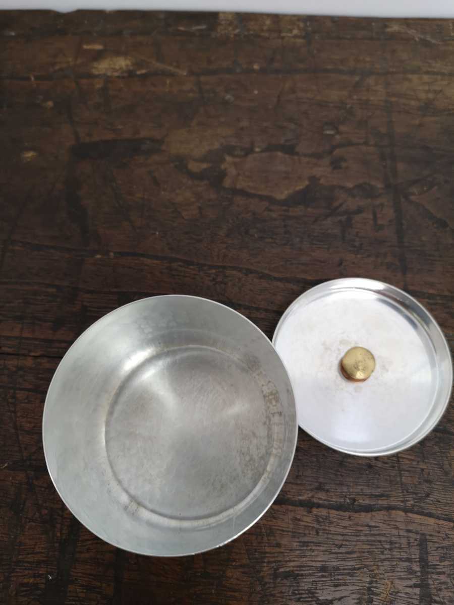 玉川堂 鎚起銅器 共箱 茶筒 煎茶道具 亀甲文 茶道具 紫金色 I-
