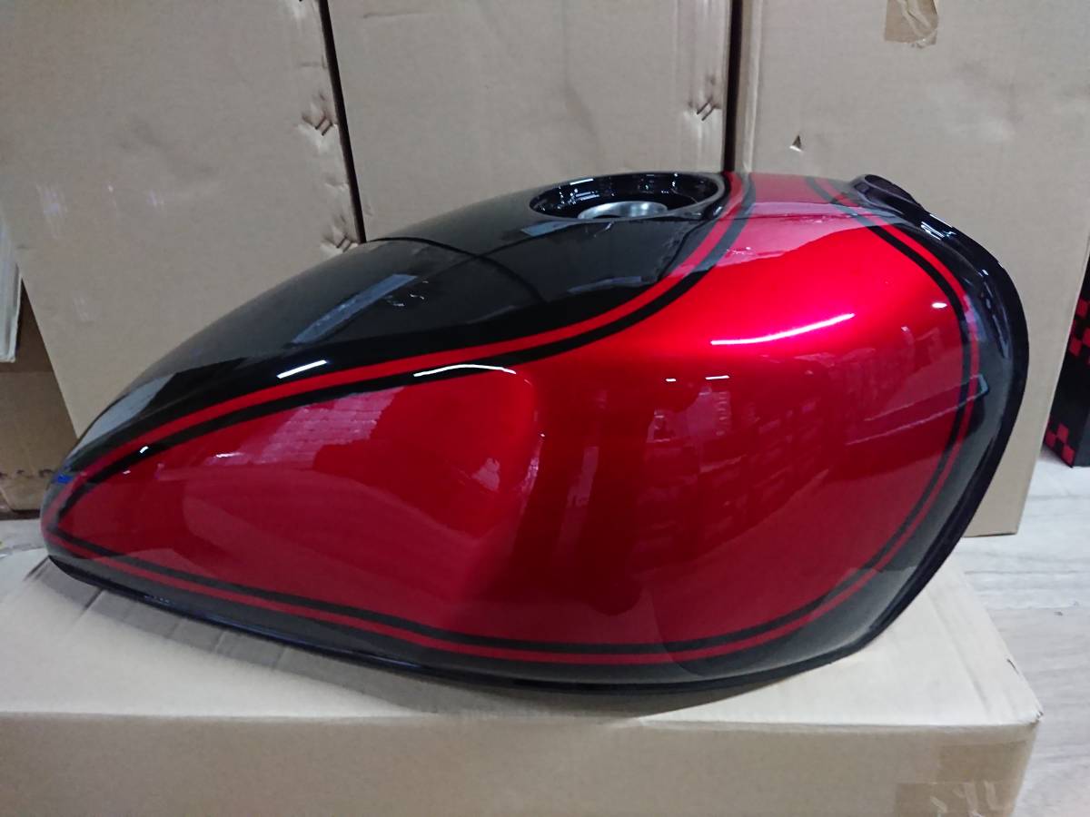  ガソリン タンク 黒 赤 ゼファー400/ 400&Chi;火の玉① 塗立てZR400C ZR400Gブラック 外装 カスタムBEETキジマ CBX400F XJR400 GS400(カワサキ用)｜売買されたオークション情報、yahooの商品情報をアーカイ カワサキ用