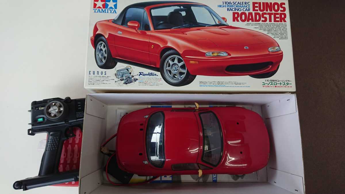 タミヤ 1/10 ユーノス ロードスター 電動RC レーシングカー ラジコン