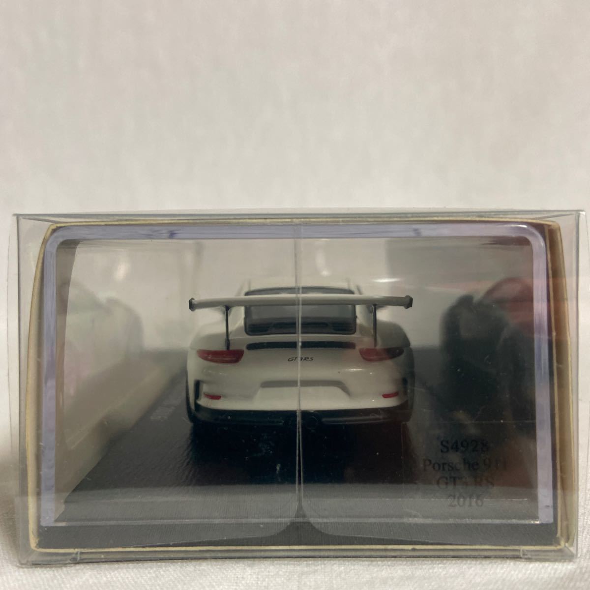 GT3 0 ⁄ White car Spark 1/43 Porsche 911 GT3 RS 2016 スパーク