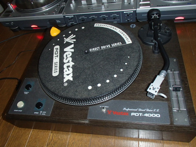 Vestax ターンテーブル PDT-4000 動作確認済 ヴィンテージ品