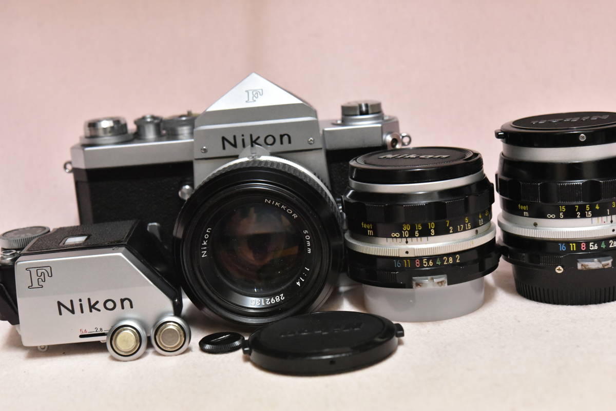 極上・動作確認済】ニコン NIKON F 富士山マーク アイレベル FTN