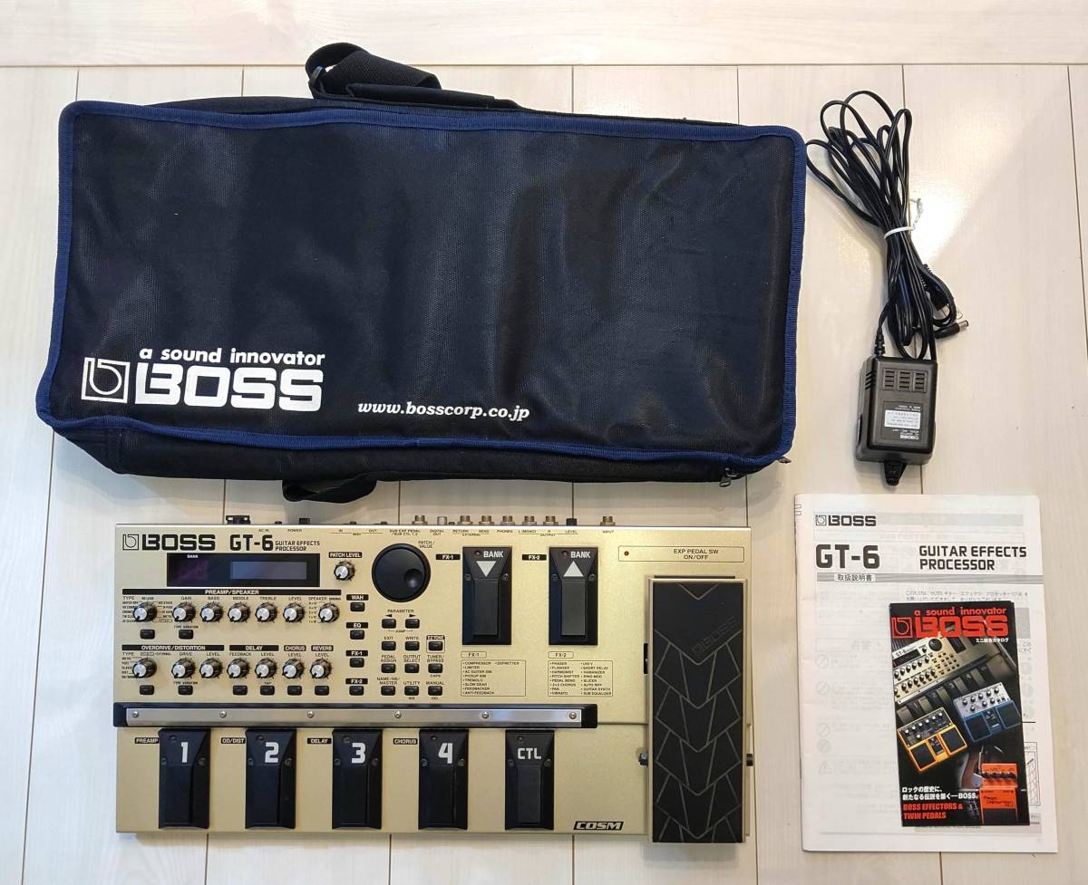 BOSS マルチエフェクター GT-6 | GT-10 GT-1 中古BOSS ギター用