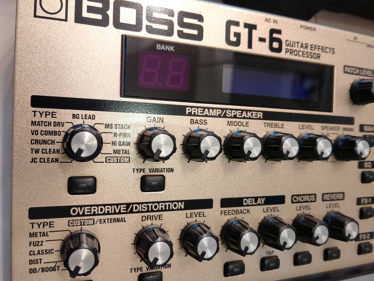 BOSS マルチエフェクター GT-6 | GT-10 GT-1 中古BOSS ギター用