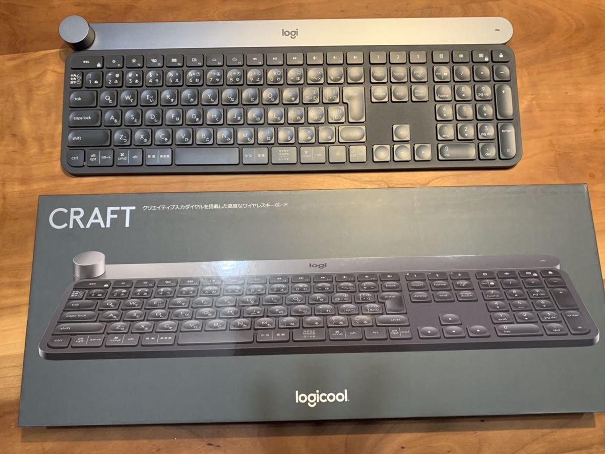 ロジクール ワイヤレスキーボード CRAFT CRAFT ワイヤレスキーボード