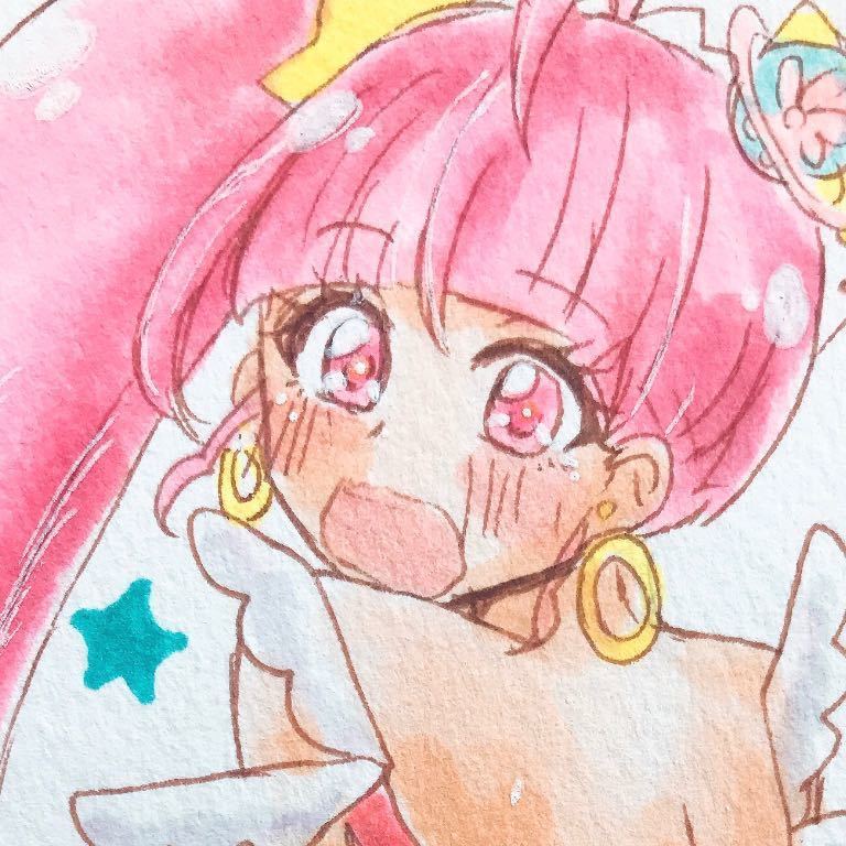 同人 手描きイラスト スター トゥインクルプリキュア キュアスター 星奈ひかる お尻 パンツ 手描きイラスト 売買されたオークション情報 Yahooの商品情報をアーカイブ公開 オークファン Aucfan Com
