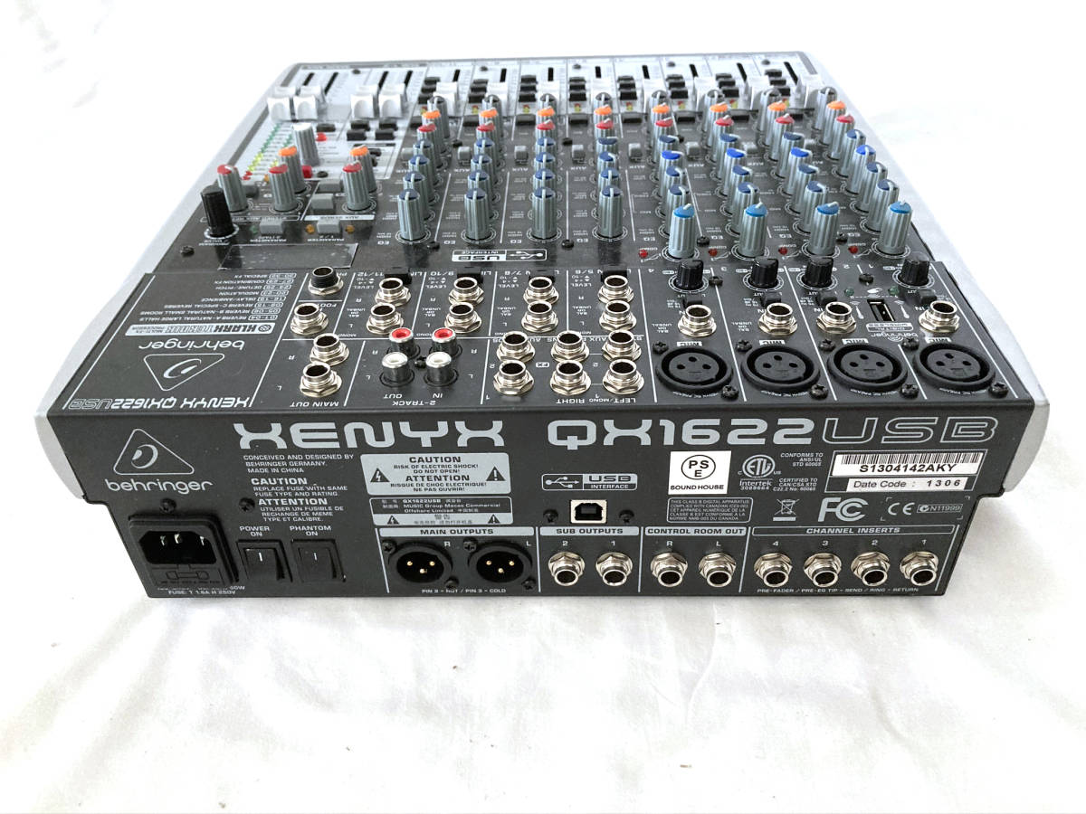 BEHRINGER ( ベリンガー ) / XENYX QX1622USB アナログミキサー XENYX