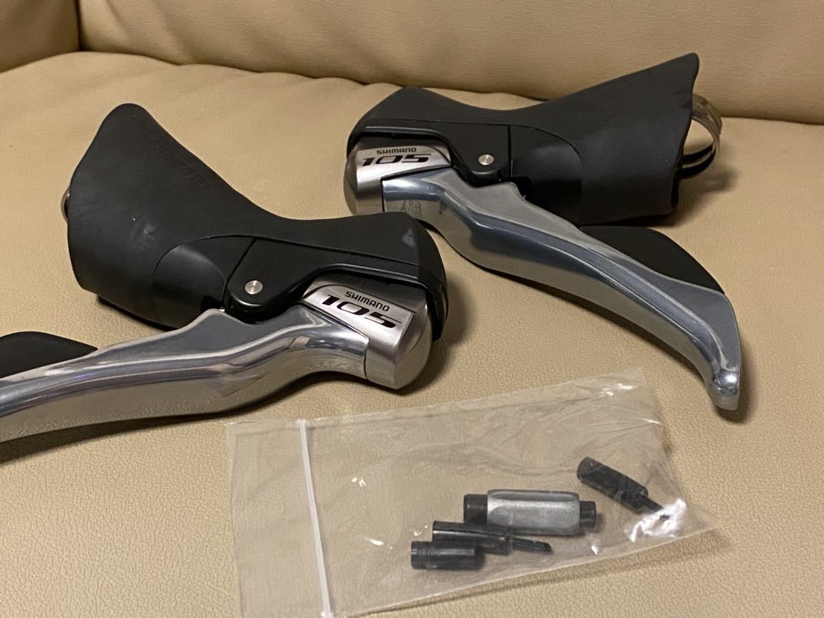 中古】SHIMANO 105 デュアルコントロールレバー STI ST-5800 11s 左右