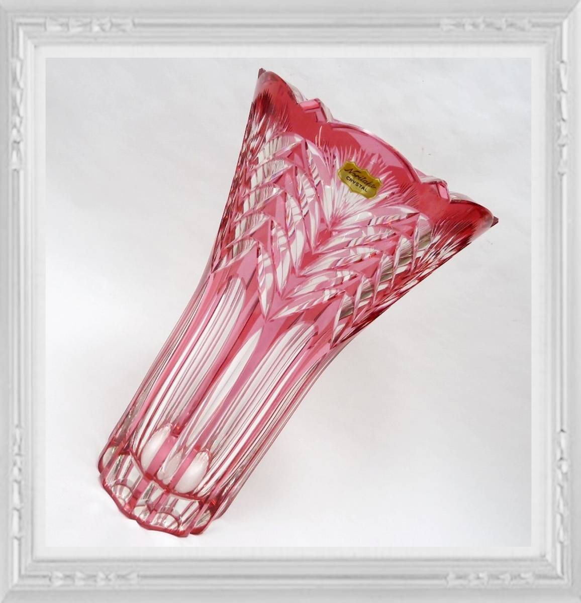Noritake CRYSTAL ガラス レッド Noritake ノリタケ クリスタル CRYSTAL グラス 小鉢 Crystal NORITAKE