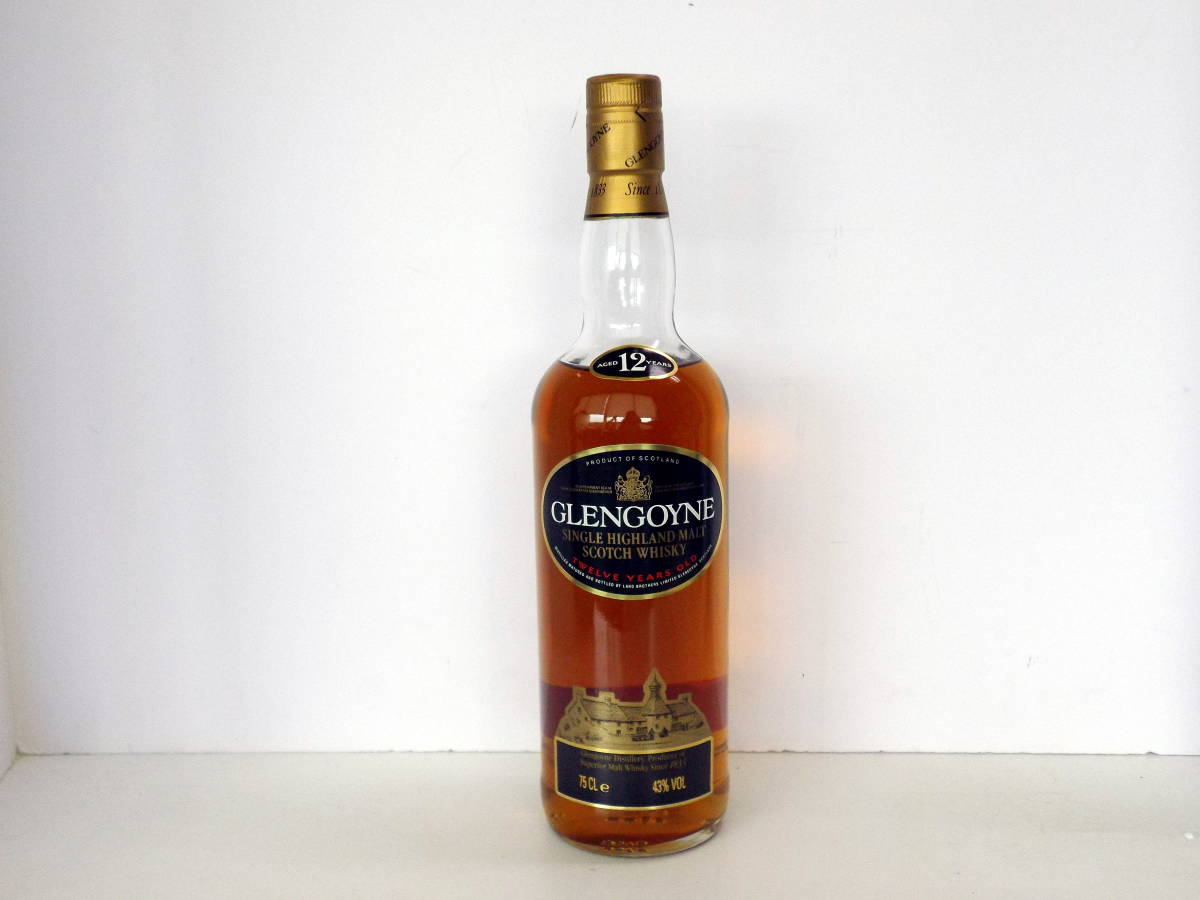 K838 GLENGOYNE グレンゴイン 12年 43% 750ml シングルモルト スコッチ 