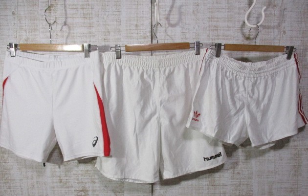  1円 サッカー ハーフパンツ ショートパンツ アシックス ヒュンメル アディダス デサント 3XL Lサイズ ３点セット トレーニングウエア(XLサイズ以上)｜売買されたオークション情報、yahooの商品 パンツ