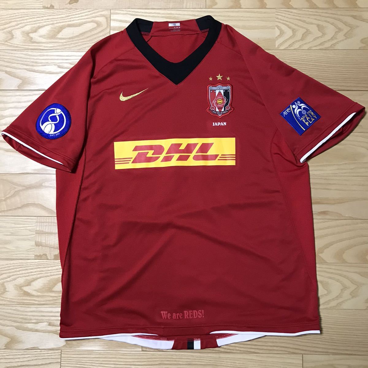 NIKE】ナイキ 浦和レッズ ＃10 ロブソン・ポンテ 2007年 ACL制覇 