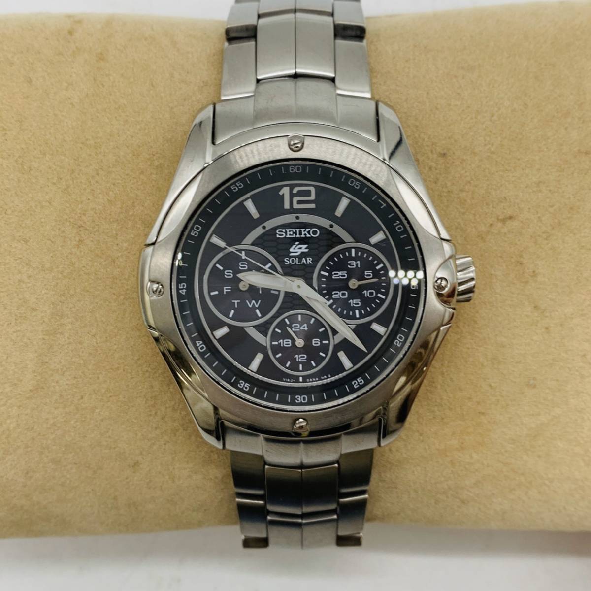 全国無料，正規品 SEIKO SOLAR V14J-0AH0 腕時計(その他)｜売買されたオークション情報、yahooの商品情報をアーカイブ公開 - オークファン その他
