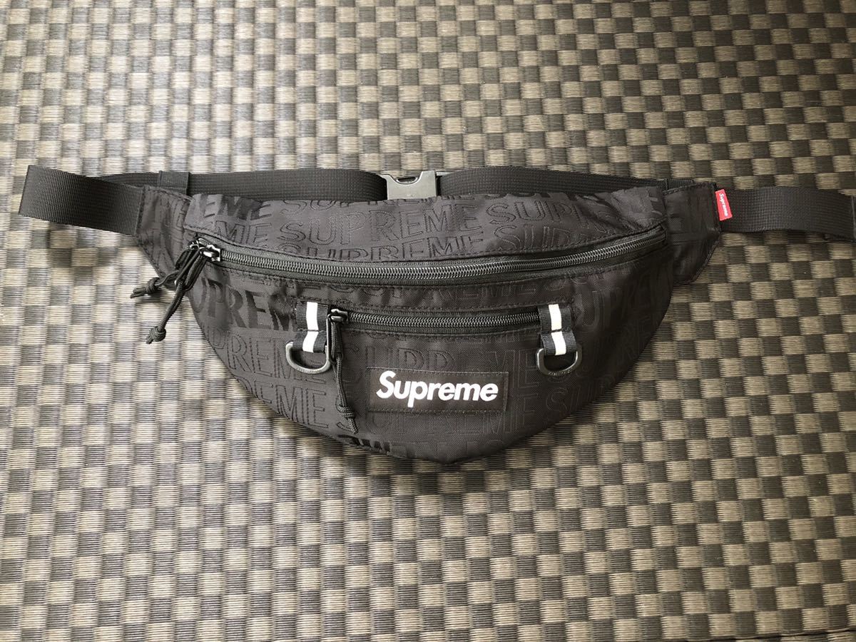 Supreme - Bag Waist Black 19SS BLACK | US SS19 Buy BAG WAIST 黒 