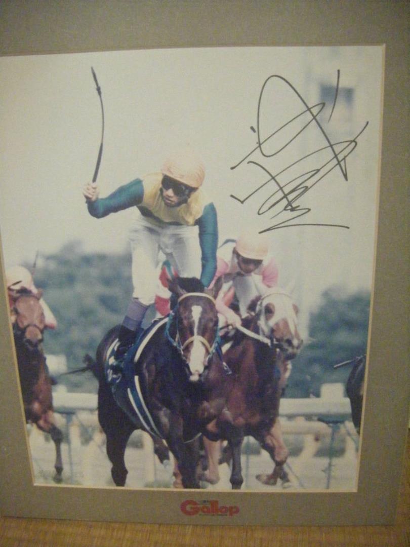 第57回オークス優勝馬 エアグルーヴ 武豊直筆サイン入りパネル Yahoo