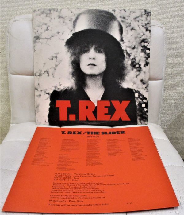英國盤 ☆彡 T. Rex The Slider [ UK ORIG '72 T. REX BLN 5001 ] ☆彡